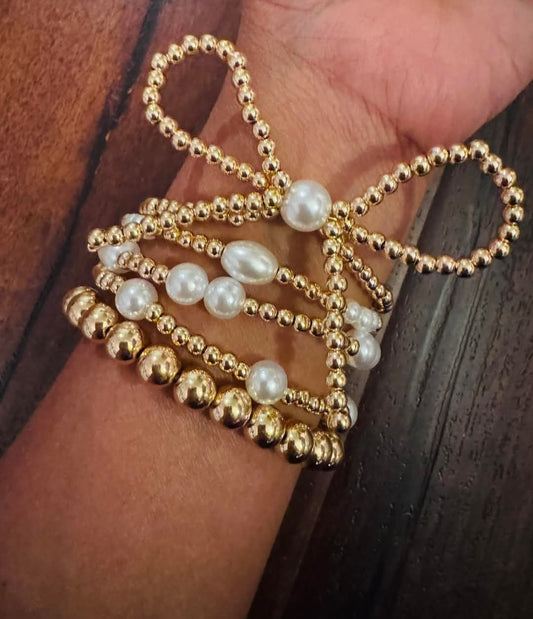 Bow Bracelet Set